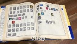 Vintage H. E. Harris The New Ambassador Album World Stamp Collection Lot