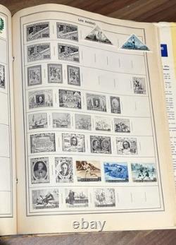 Vintage H. E. Harris The New Ambassador Album World Stamp Collection Lot