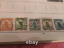 Vintage HE Harris Stamp Album Loaded With Great Ones. Fascinating Collection