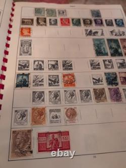 Vintage HE Harris Stamp Album Loaded With Great Ones. Fascinating Collection