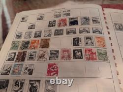 Vintage HE Harris Stamp Album Loaded With Great Ones. Fascinating Collection