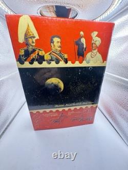 Vintage Illustrated Around-the-World Stamp Album with Some Stamps Inside (As-Is)