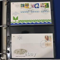 Vintage Israel Stamp Collection Album First Day Covers Souvenir Sheets MNH