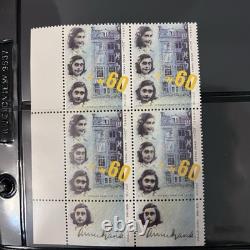 Vintage Israel Stamp Collection Album First Day Covers Souvenir Sheets MNH