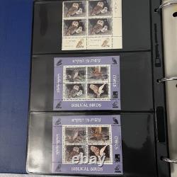 Vintage Israel Stamp Collection Album First Day Covers Souvenir Sheets MNH