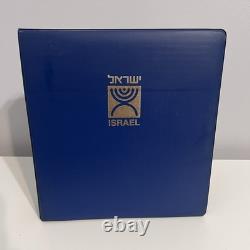 Vintage Israel Stamp Collection Album First Day Covers Souvenir Sheets MNH