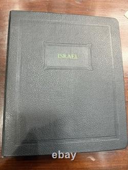 Vintage Israel Stamp Minkus Album Tabs 1950's Beautiful MNH Collection Lot Book
