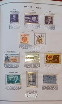 Vintage Large Us Stamp Collection Well Cared for & Stored Read Description