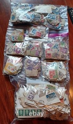 Vintage Large Us Stamp Collection Well Cared for & Stored Read Description