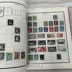 Vintage MODERN Postage STAMP Album Dated 1938 Over 700 STAMPS Old Collection
