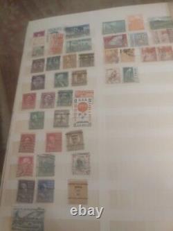 Vintage Plus Worldwide Stamp Collection In Unique Album Of High End Values. 