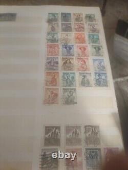 Vintage Plus Worldwide Stamp Collection In Unique Album Of High End Values. 