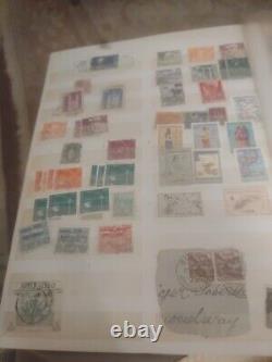 Vintage Plus Worldwide Stamp Collection In Unique Album Of High End Values. 