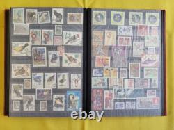 Vintage STAMPS Album RUSSIA Hundreds of stamps Philatelic Collection C10