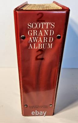 Vintage Scott Grand Award Stamp Album Supplement 1966-67 and thru 1972 C thru I