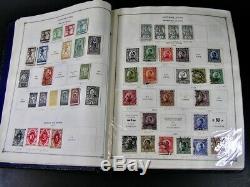 Vintage Scott International Stamp Album Collection 1862-1939