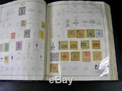 Vintage Scott International Stamp Album Collection 1862-1939