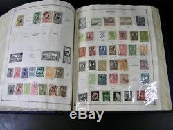 Vintage Scott International Stamp Album Collection 1862-1939