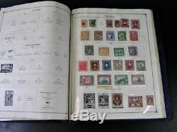 Vintage Scott International Stamp Album Collection 1862-1939