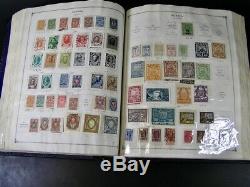 Vintage Scott International Stamp Album Collection 1862-1939