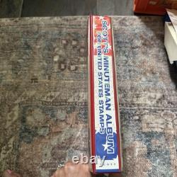 Vintage Scott's Minuteman United States Stamp Album Collection 1870s-1970s