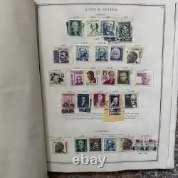 Vintage Scott's Minuteman United States Stamp Album Collection 1870s-1970s