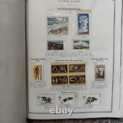Vintage Scott's Minuteman United States Stamp Album Collection 1870s-1970s