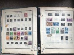 Vintage Stamp Album-Collection/US & Foreign Late 1800's to Current (30's Album)