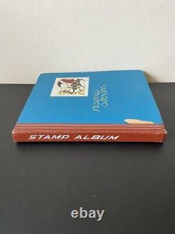 Vintage Stamp Album with Lots of Very Collectible Stamps Including Worldwide