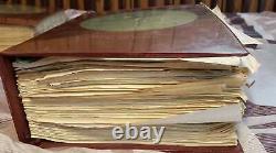 Vintage Stamp Collection Citation Album-From I-M- 1000's of stamps- Unsearched