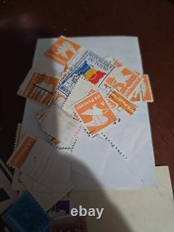 Vintage Stamp Collection Lot United States German Foreign ETC SEE Pictures