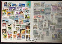Vintage Stamp Collection Over 800 Stamps