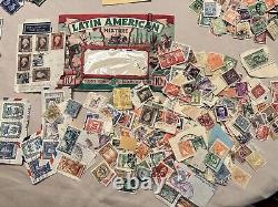 Vintage Stamp Collection Sorted Lot International UNTOUCHED