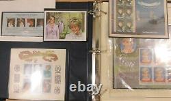 Vintage The Princess Diana Worldwide Stamp Collection Album with Stamps