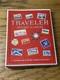 Vintage Traveler Stamp Album Of The World Postage Stamps! With Stamps