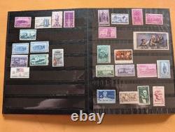 Vintage US & Canada Stamp Collection with Album, Unused, Retro