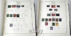 Vintage US Stamp Collection Scott National Album 1950+ Stamps Hinged Thru 1978