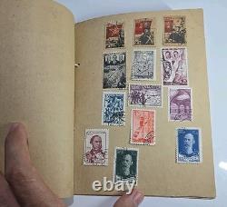 Vintage USSR Stamp Album KOGIZ 1930s Soviet Union Collection 11 Pages