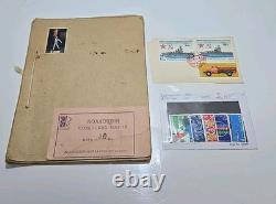 Vintage USSR Stamp Album KOGIZ 1930s Soviet Union Collection 11 Pages