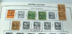 Vintage United States Stamp Collecting Album Treat No 201 53 Stamps included