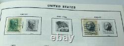 Vintage United States Stamp Collecting Album Treat No 201 53 Stamps included