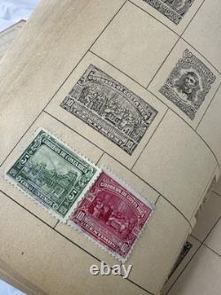 Vintage Whitman Postage Stamp Album Collection US Stamps Stamp Hinges Lot
