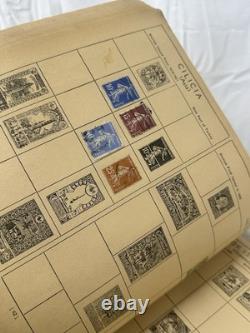 Vintage Whitman Postage Stamp Album Collection US Stamps Stamp Hinges Lot