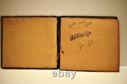 Vintage World Stamp Album 30 Pages 325 Stamps Thematic Collection Animals Art Fl