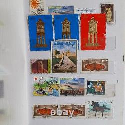 Vintage Worldwide STAMPS Collections Lots Album Rare Old 300 Stamps Europe Asia