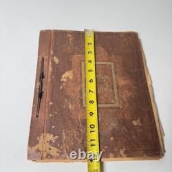 Vintage Worldwide Stamp Album Scrap Book Ephemera Collection WWII Era