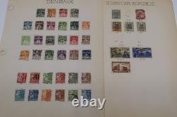 Vintage Worldwide Stamp Collection Album-1 with 2,200+ Stamps 143 Pages