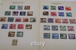 Vintage Worldwide Stamp Collection Album-1 with 2,200+ Stamps 143 Pages