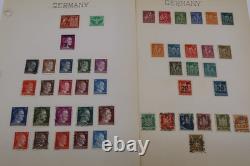 Vintage Worldwide Stamp Collection Album-1 with 2,200+ Stamps 143 Pages