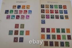 Vintage Worldwide Stamp Collection Album-1 with 2,200+ Stamps 143 Pages